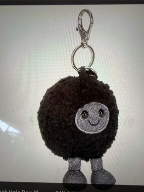 JellyCat Amuseables Black Hole Plush Bag Charm NWT 40.00